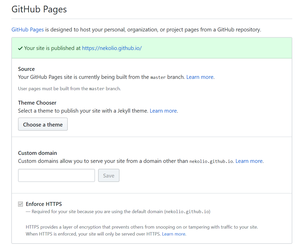 GitHub Pages